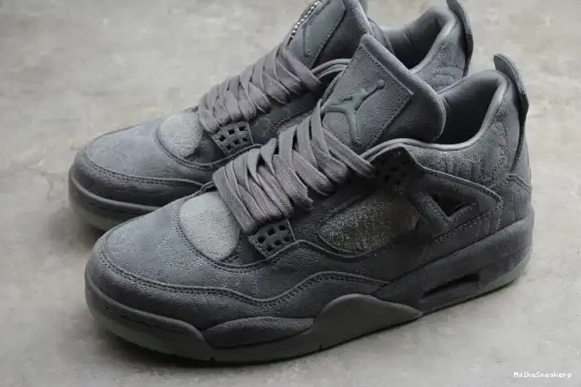 MaikeSneakers Grey KAWS 930155-003 Air 4 Cool Jordan x 0504